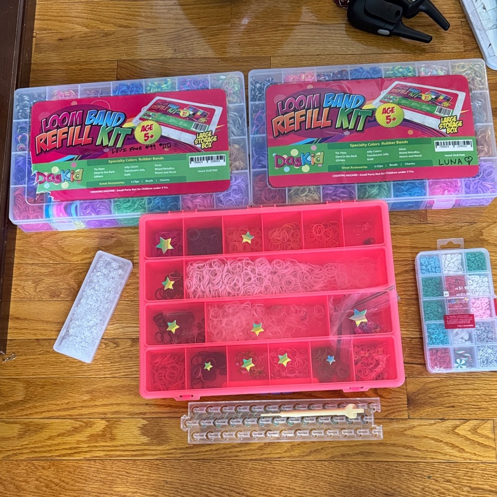 Loom Band Refill Kit with Organizer